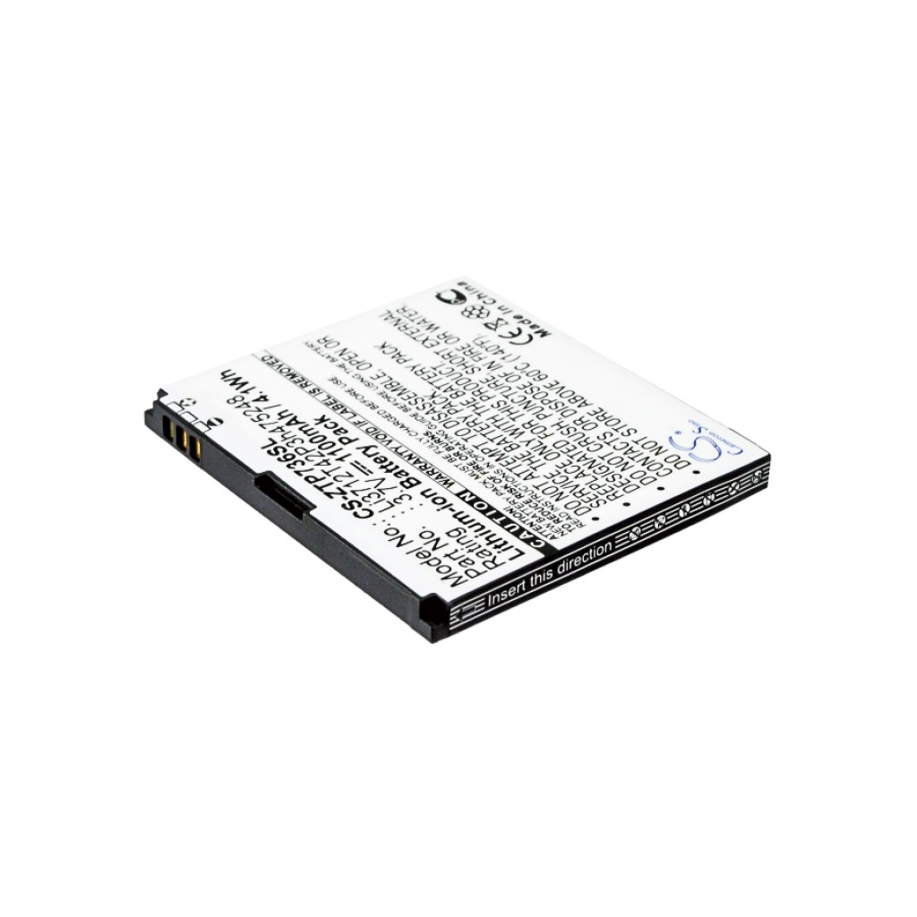 Compatibele batterijvervanging voor ZTE LI3712T42P3H475248