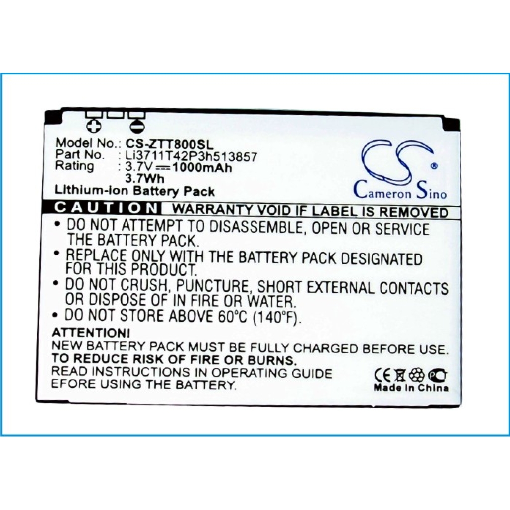 Mobile Phone Battery ZTE C311