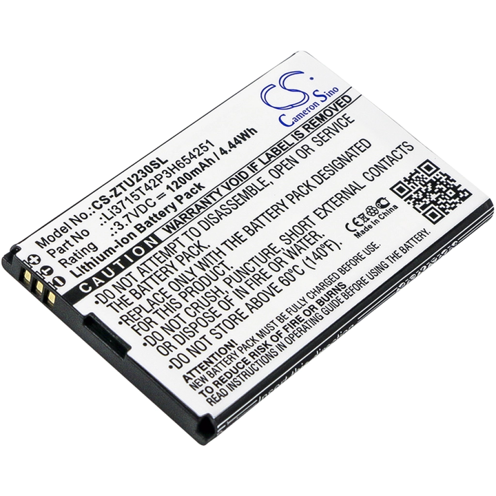 Batterijen Vervangt VZWAC30BAT