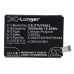 Compatibele batterijvervanging voor ZTE LI3825T43P6H755543