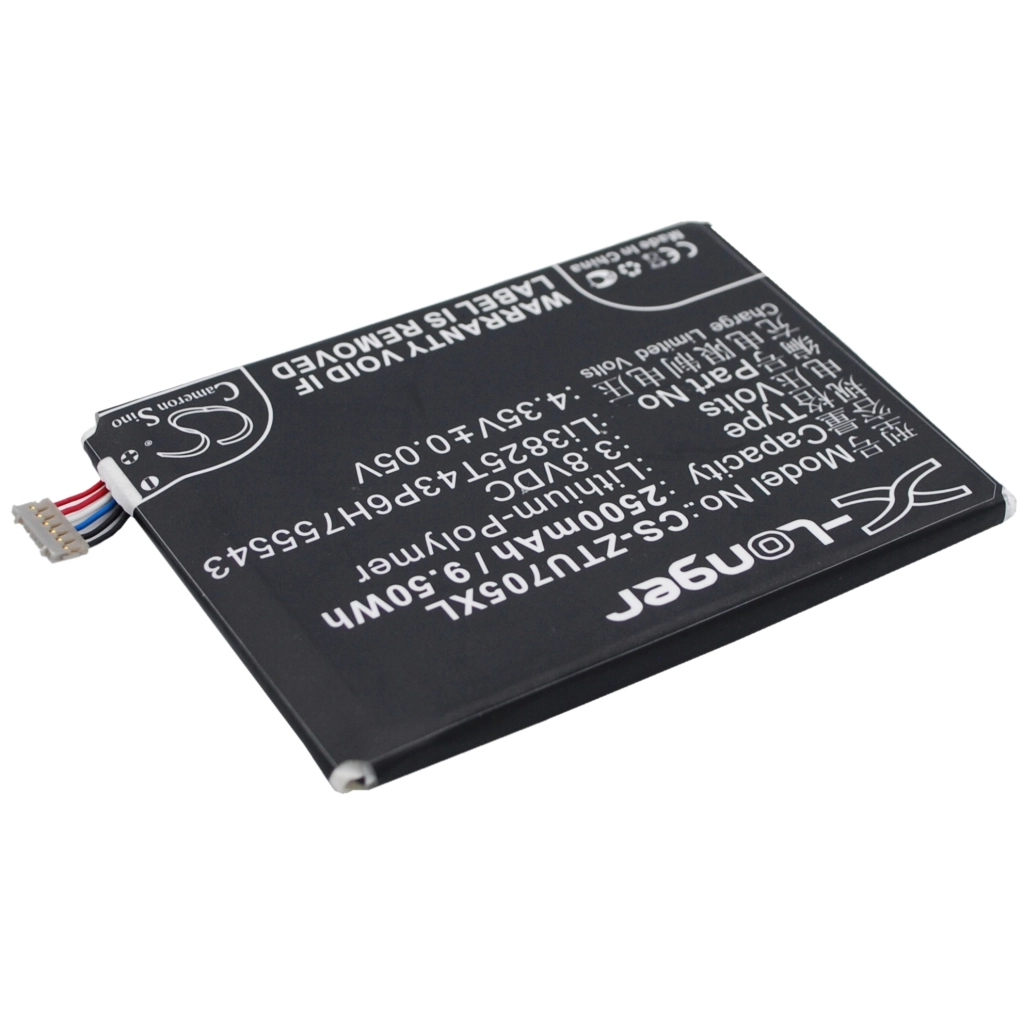 Compatibele batterijvervanging voor ZTE LI3825T43P6H755543