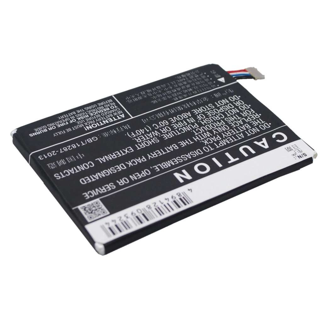 Compatibele batterijvervanging voor ZTE LI3825T43P6H755543