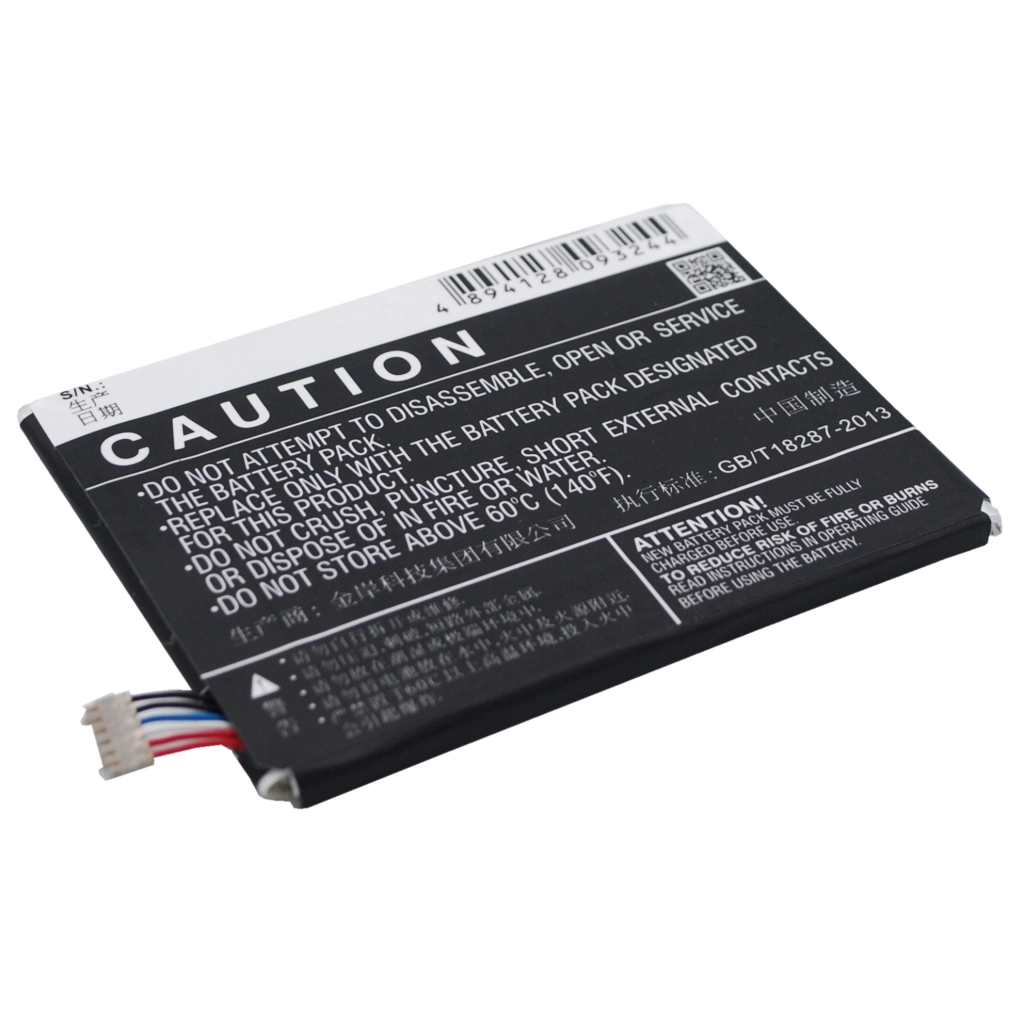 Compatibele batterijvervanging voor ZTE LI3825T43P6H755543