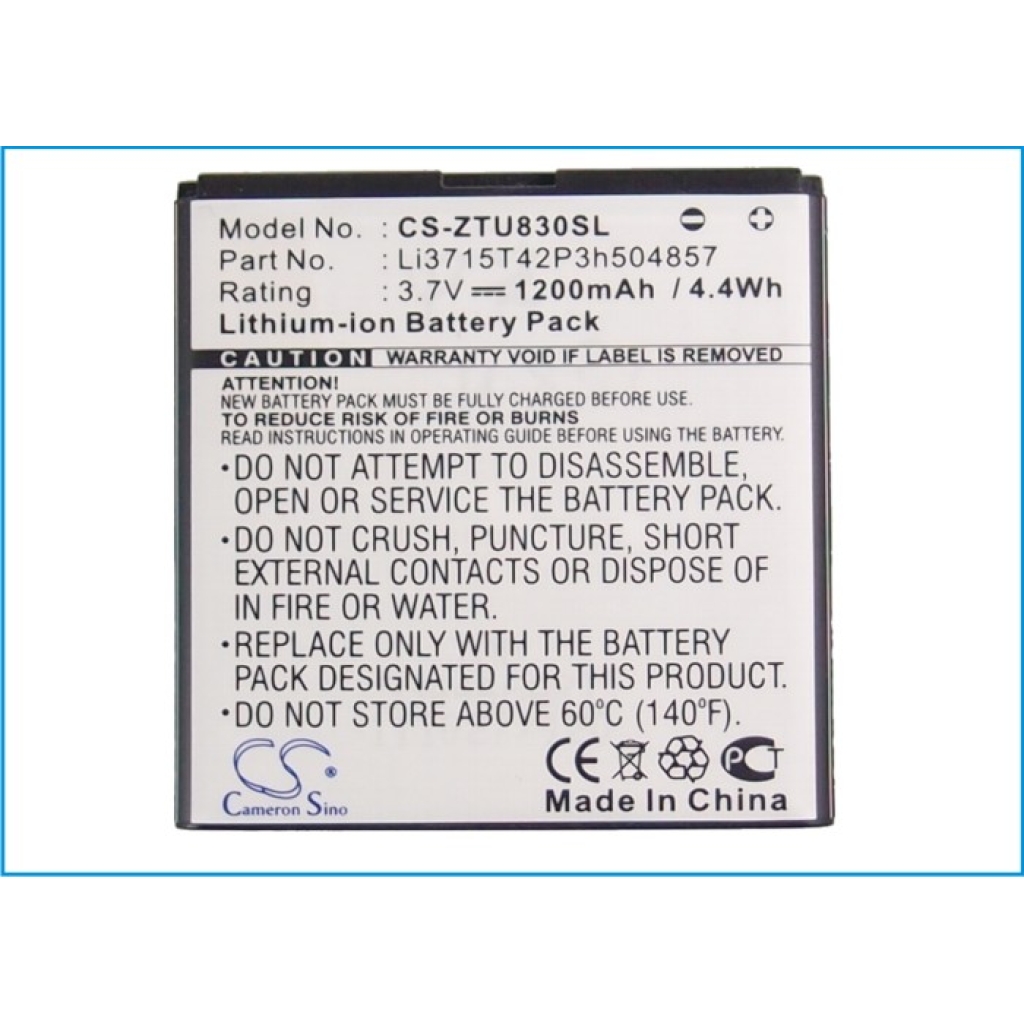 Bureau-oplader Boostmobile CS-ZTU830SL