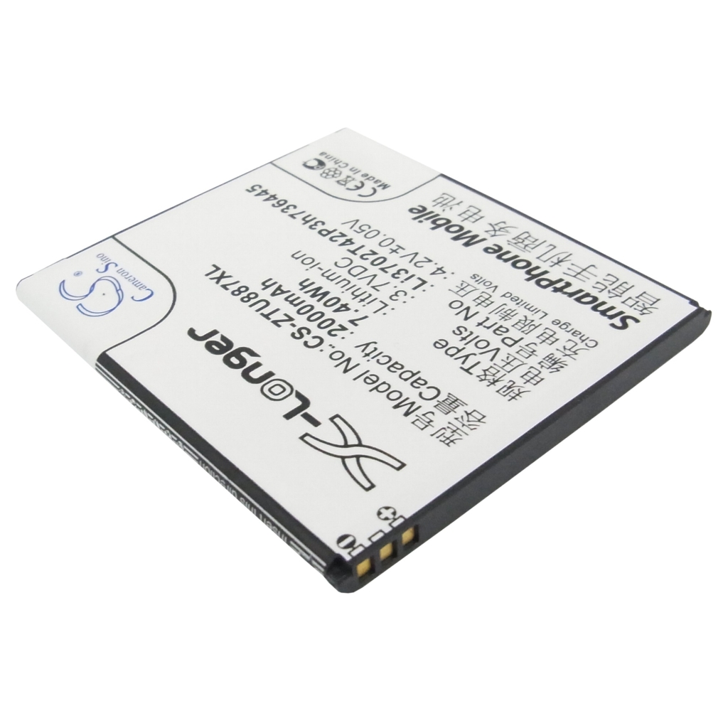 Battery compatible with ZTE CS-ZTU887XL