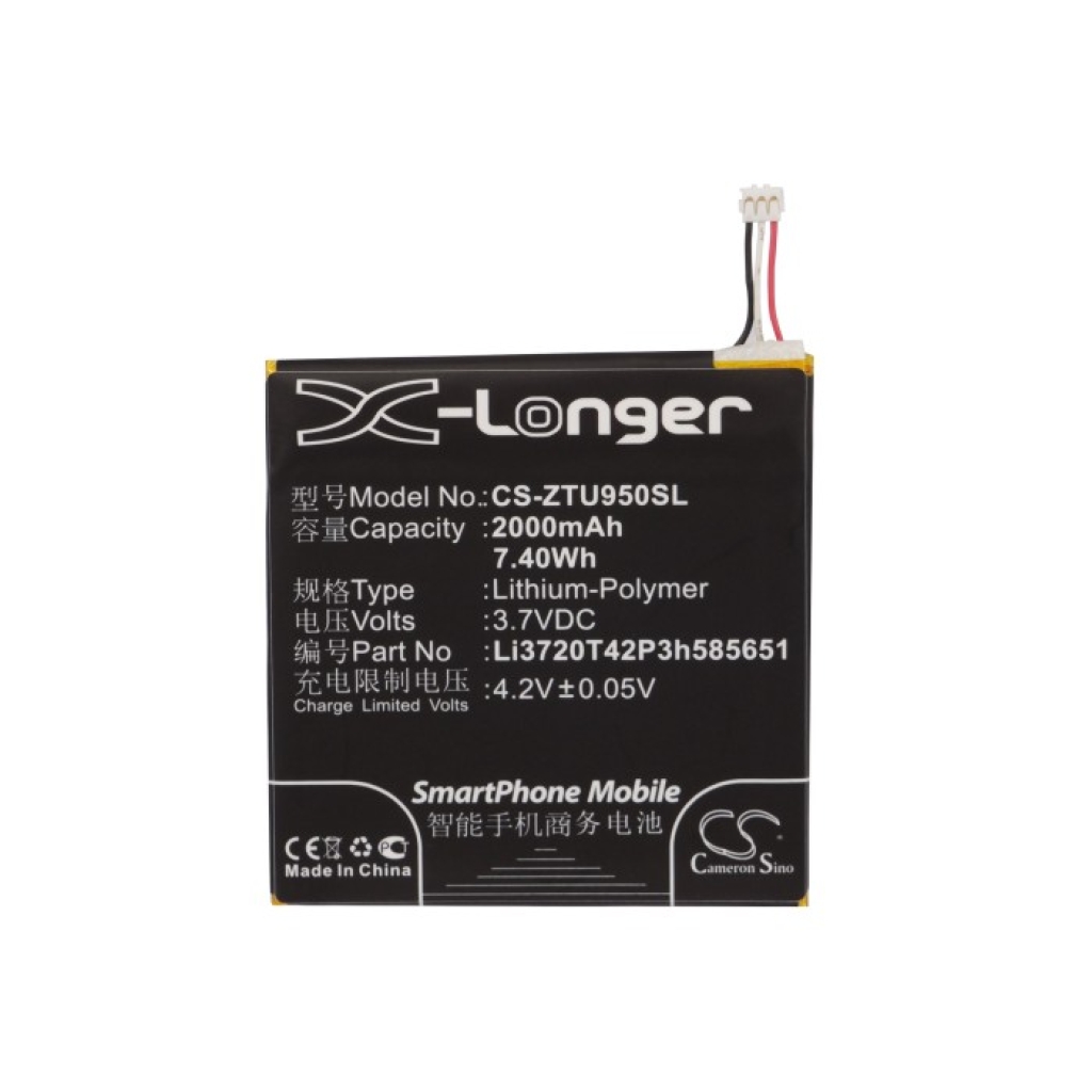 Bureau-oplader Zte CS-ZTU950SL