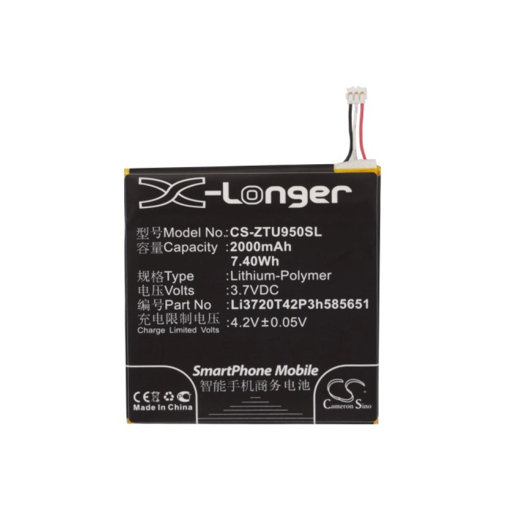 Bureau-oplader Zte CS-ZTU950SL