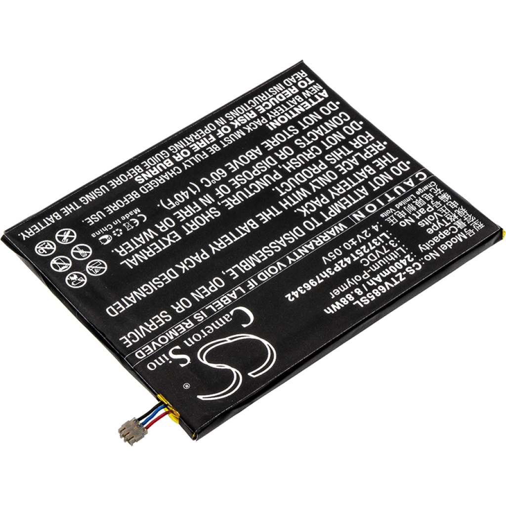 Compatibele batterijvervanging voor ZTE LI3725T42P3H796342