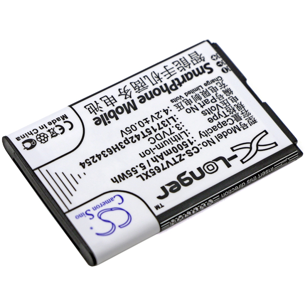 Compatibele batterijvervanging voor ZTE LI3715T42P3H634254