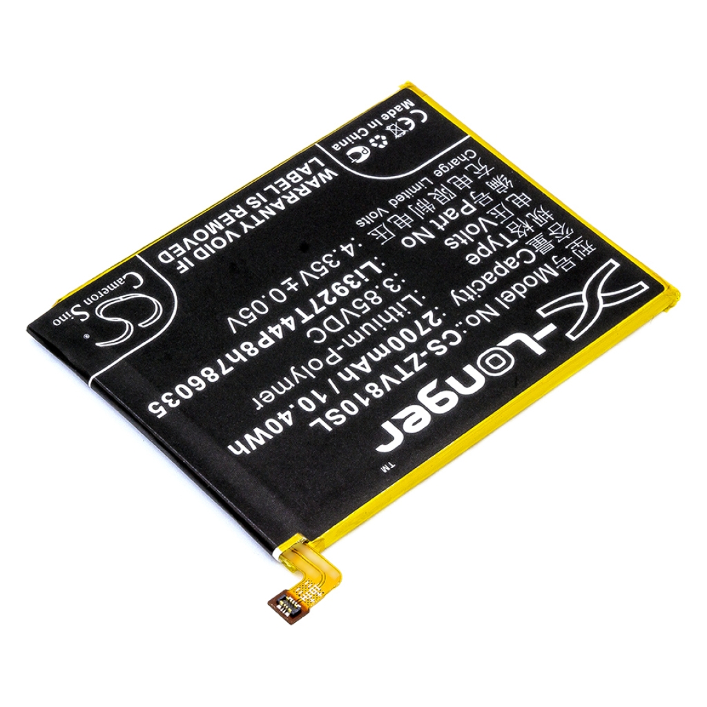 Compatibele batterijvervanging voor ZTE LI3927T44P8H786035