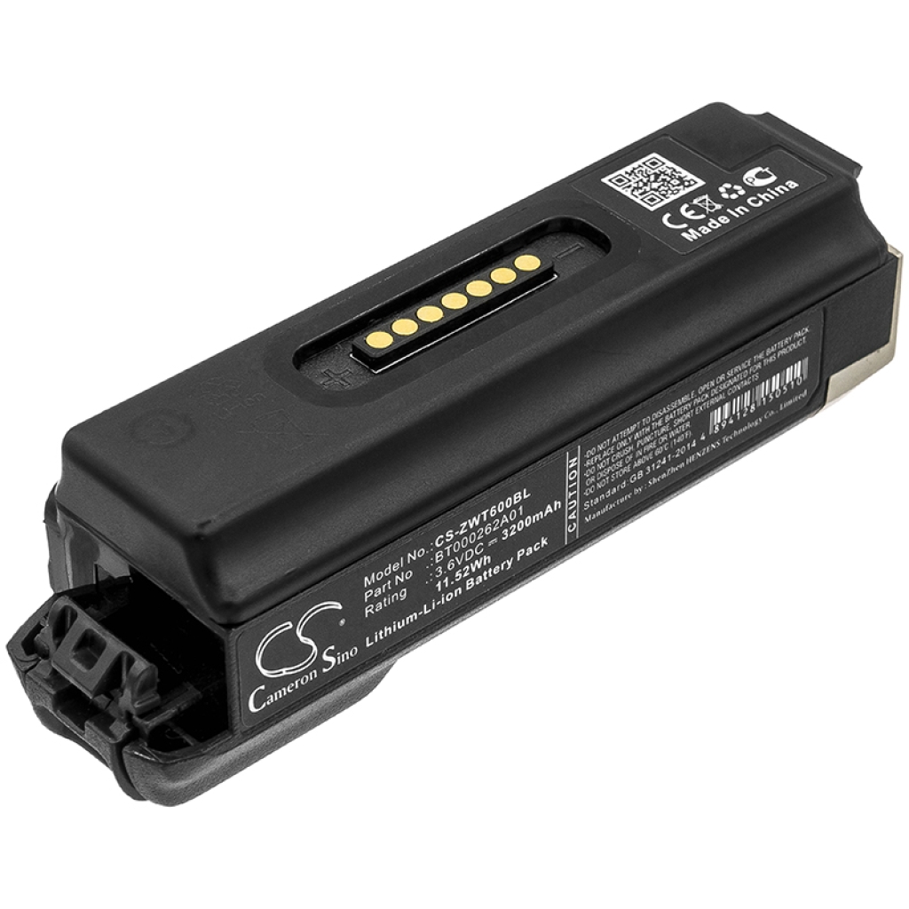 Batterijen Batterij barcode, scanner CS-ZWT600BL