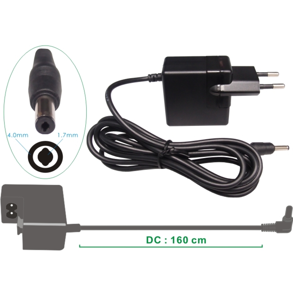 Charger compatible with Konica minolta DF-AKC500MC