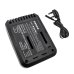 Compatible charger replacement for Black