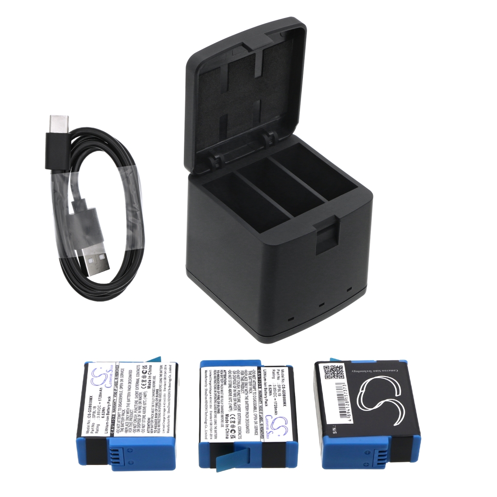 Bureau-oplader Gopro DF-GDB900UH
