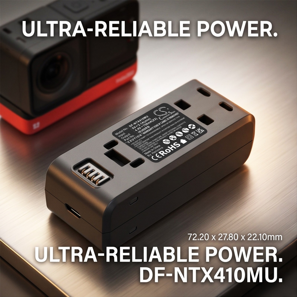 Charger compatible with Insta360 DF-NTX410MU