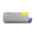 Toner compatible with OKI 46490605 Yellow